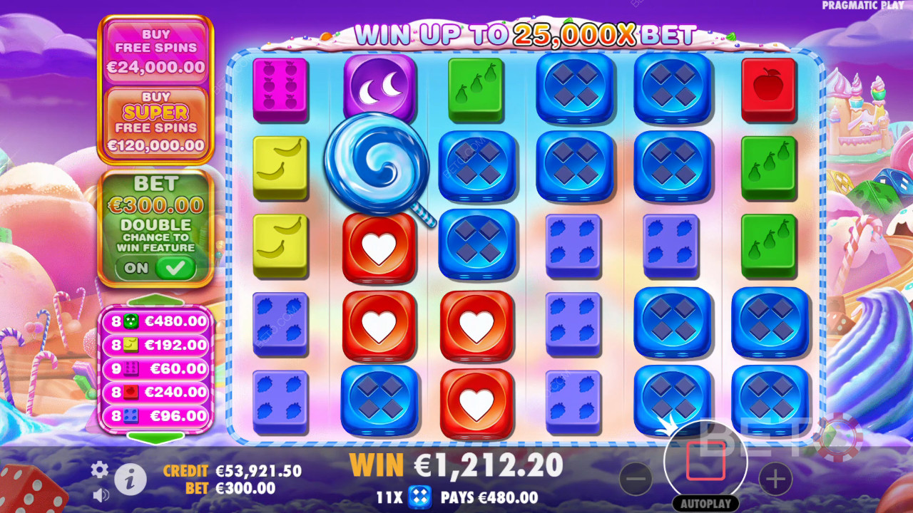 วิธีเล่น Sweet Bonanza 1000 Dice ของ Pragmatic Play
