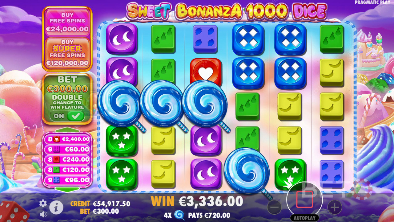 รีวิวเกม Sweet Bonanza 1000 Dice จาก BETO Slots