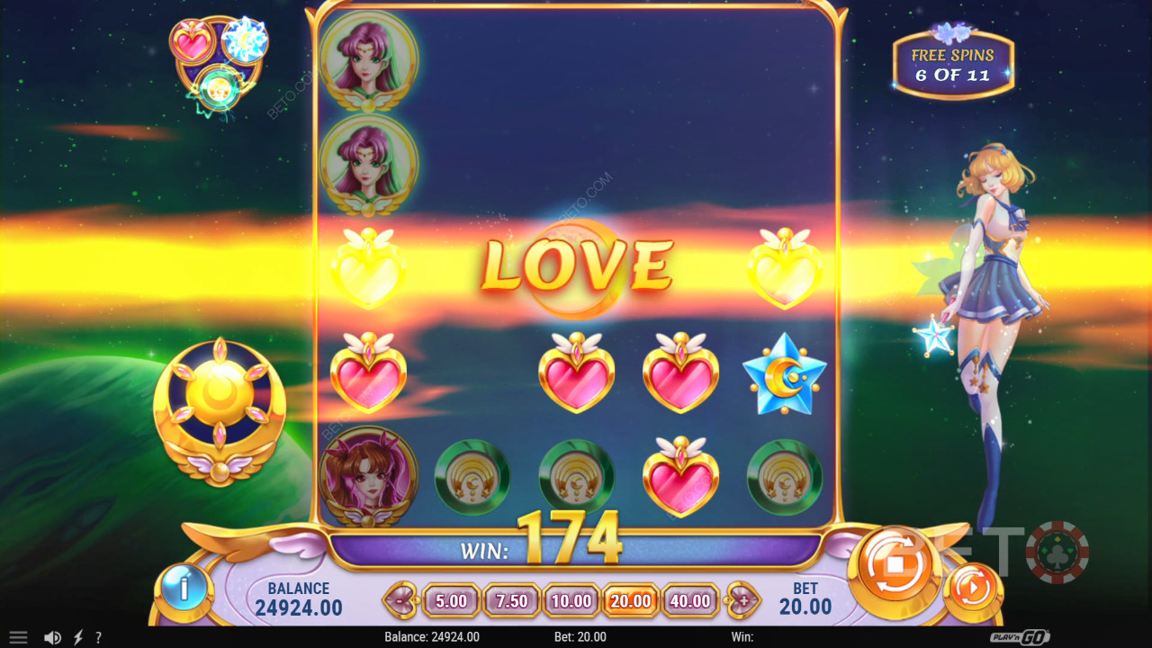 รีวิว Moon Princess Origins โดย BETO Slots