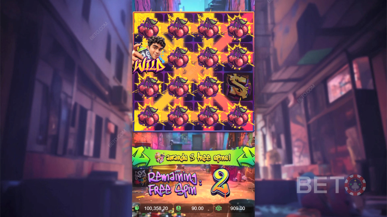 รีวิว Graffiti Rush โดย BETO Slots