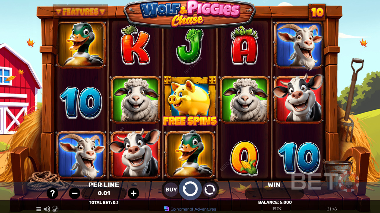 เกม Wolf & Piggies Chase สนุกไหม?