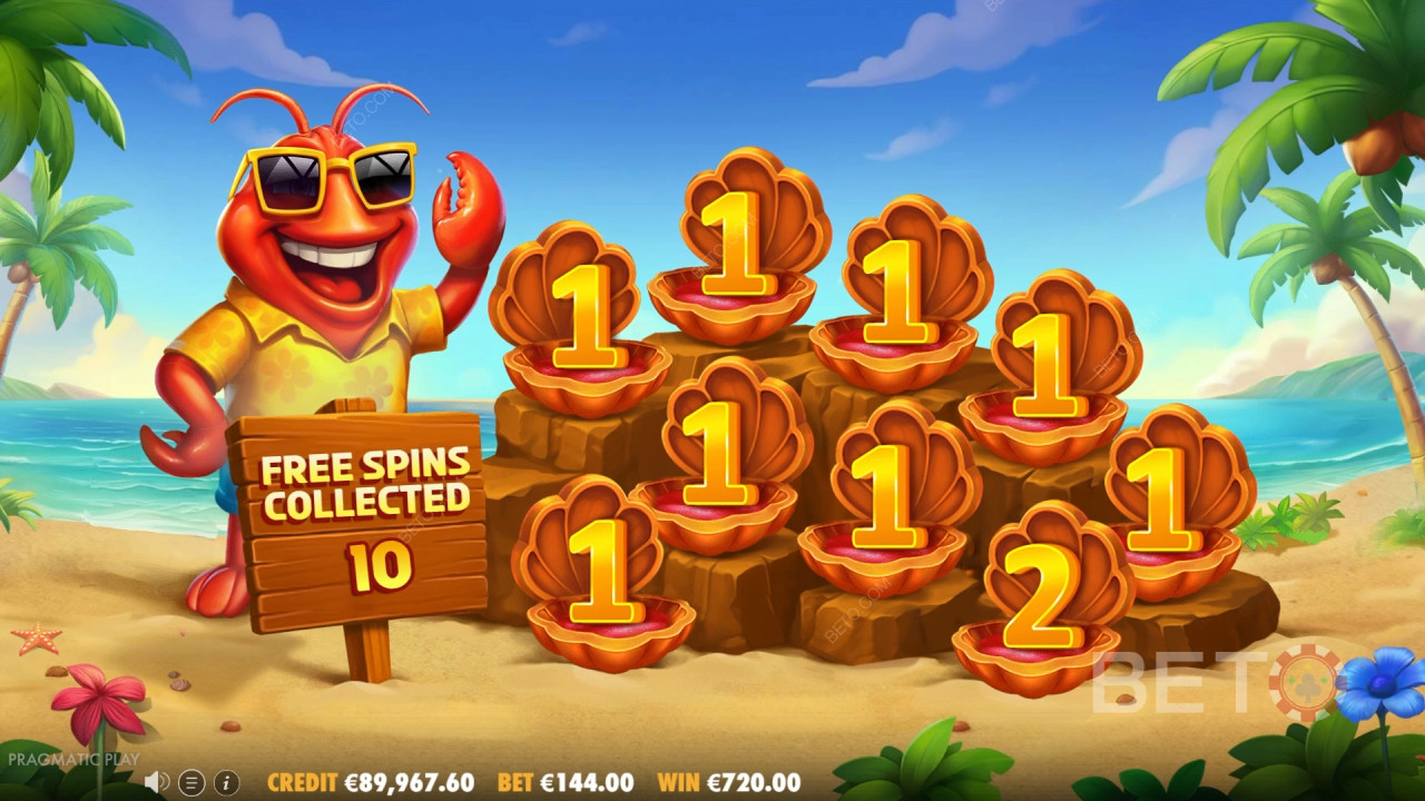 ลุ้นรับรางวัล 4,000 เท่าของเงินเดิมพันของคุณในเกมสล็อตออนไลน์ Lobster House!