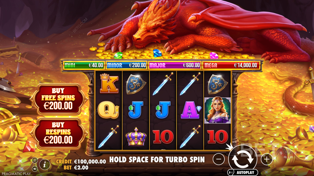 วิธีเล่น Sleeping Dragon ของ Pragmatic Play