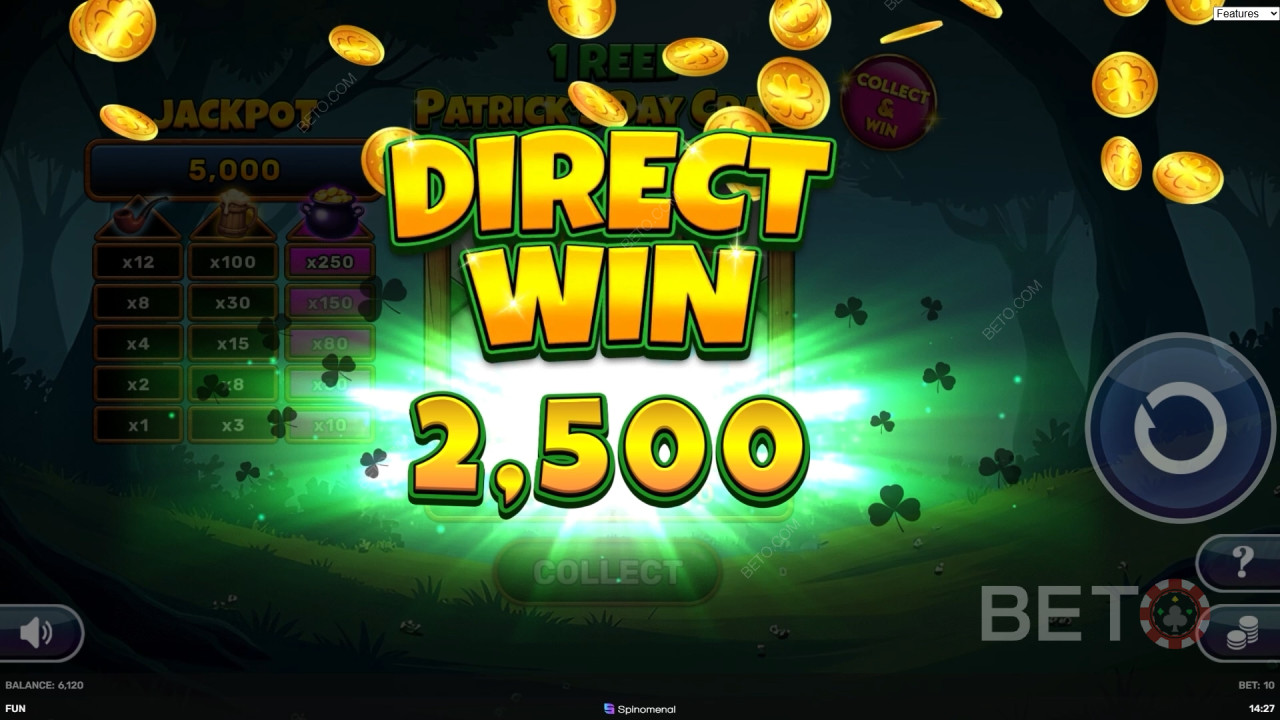 รีวิวเกมสล็อต 1 Reel - Patrick