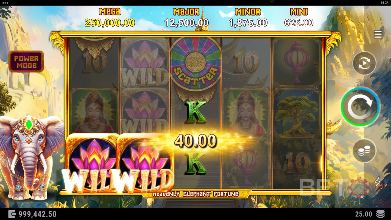 วิธีเล่น Heavenly Elephant Fortune ของ Microgaming