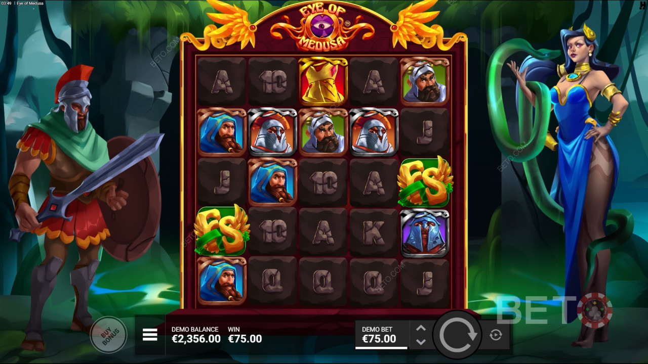 วิธีเล่นเกม Eye of Medusa ของ Hacksaw Gaming