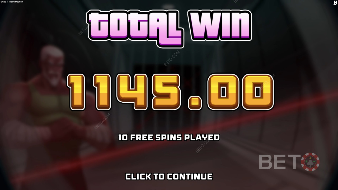 ลุ้นรับรางวัล 15,000 เท่าของเงินเดิมพันของคุณในเกมสล็อตออนไลน์ Miami Mayhem!