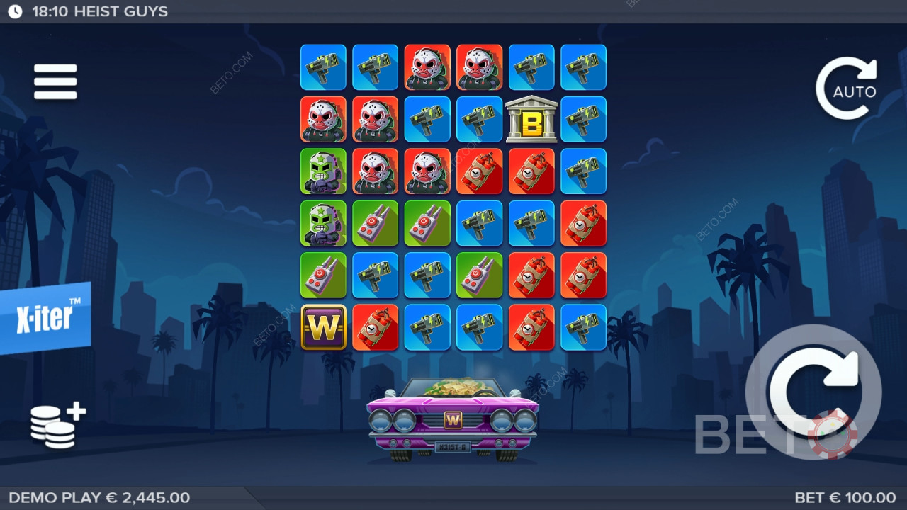 วิธีเล่นเกม Heist Guys ของ ELK Studios