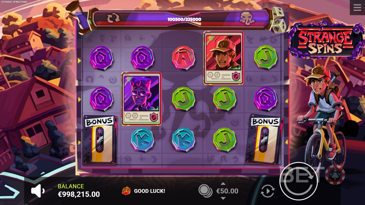 รีวิวเกม Strange Spins โดย BETO Slots