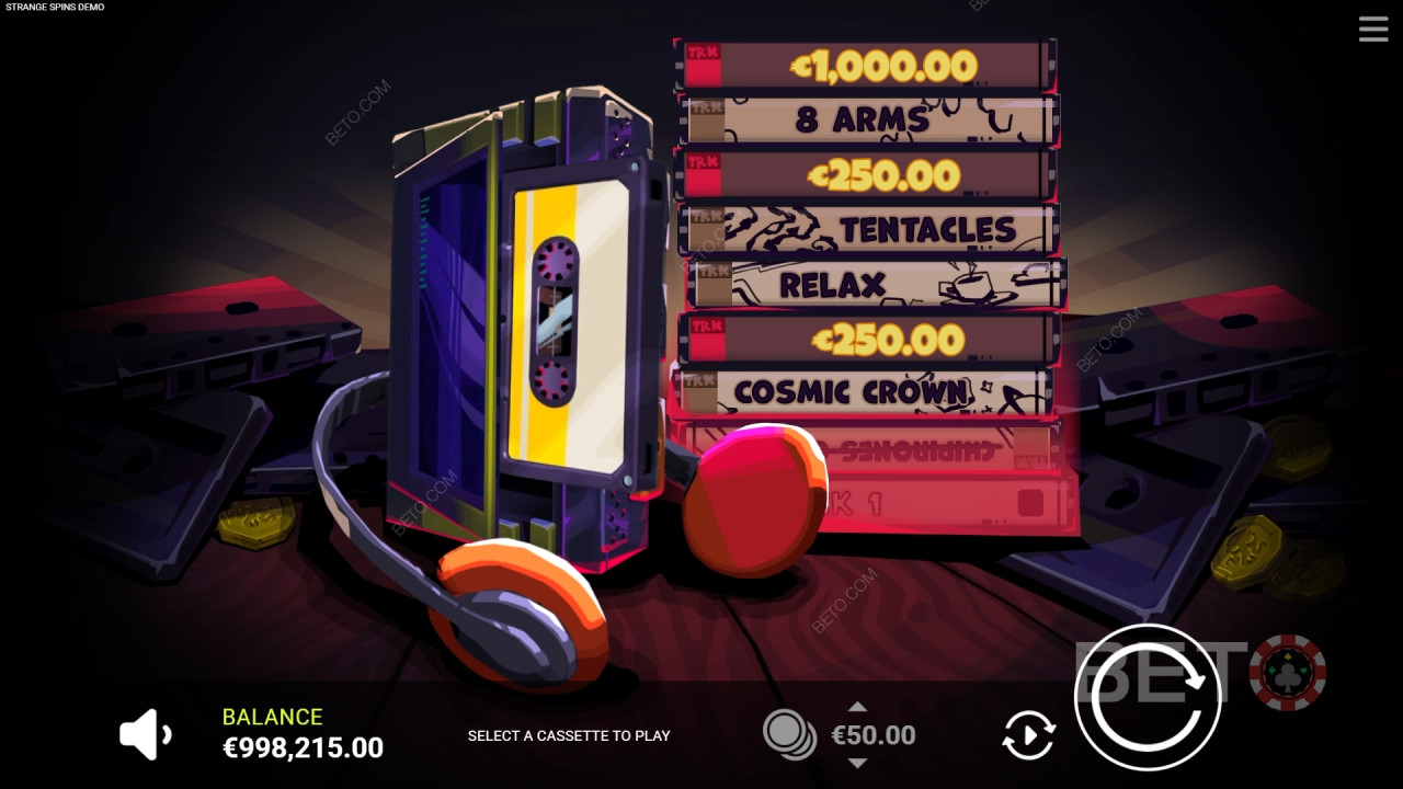 วิธีเล่นเกม Strange Spins ของ R. Franco