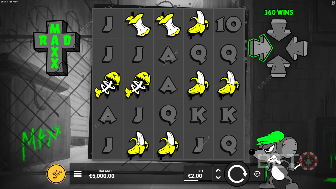 วิธีเล่นเกม Rad Maxx ของ Hacksaw Gaming