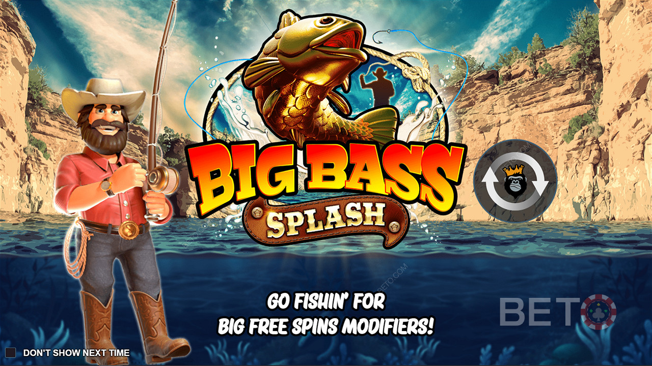 Big Bass Splash เป็นสล็อตที่น่าตื่นเต้นที่จะสร้างความบันเทิงให้กับผู้ที่ชื่นชอบสล็อตตกปลา