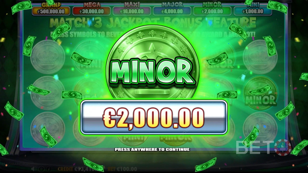 ลุ้นรับรางวัล 5,000 เท่าของเงินเดิมพันของคุณในเกมสล็อต Joker