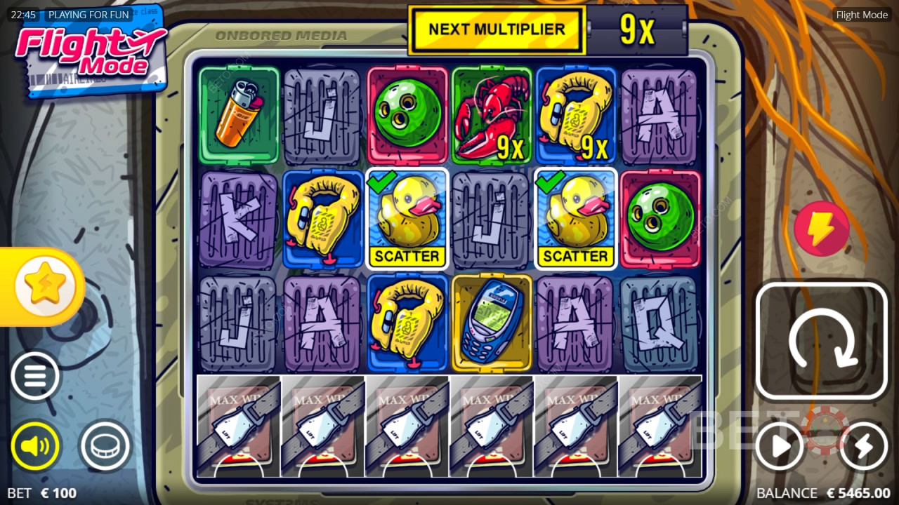วิธีเล่นโหมดการบินในเกม Nolimit City