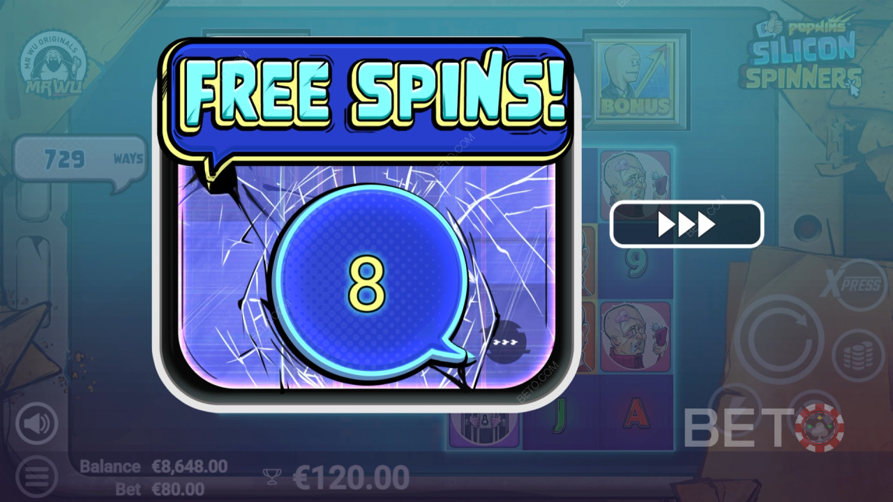 คำอธิบายคุณสมบัติเพิ่มเติมใน Silicon Spinners โดย Avatar UX