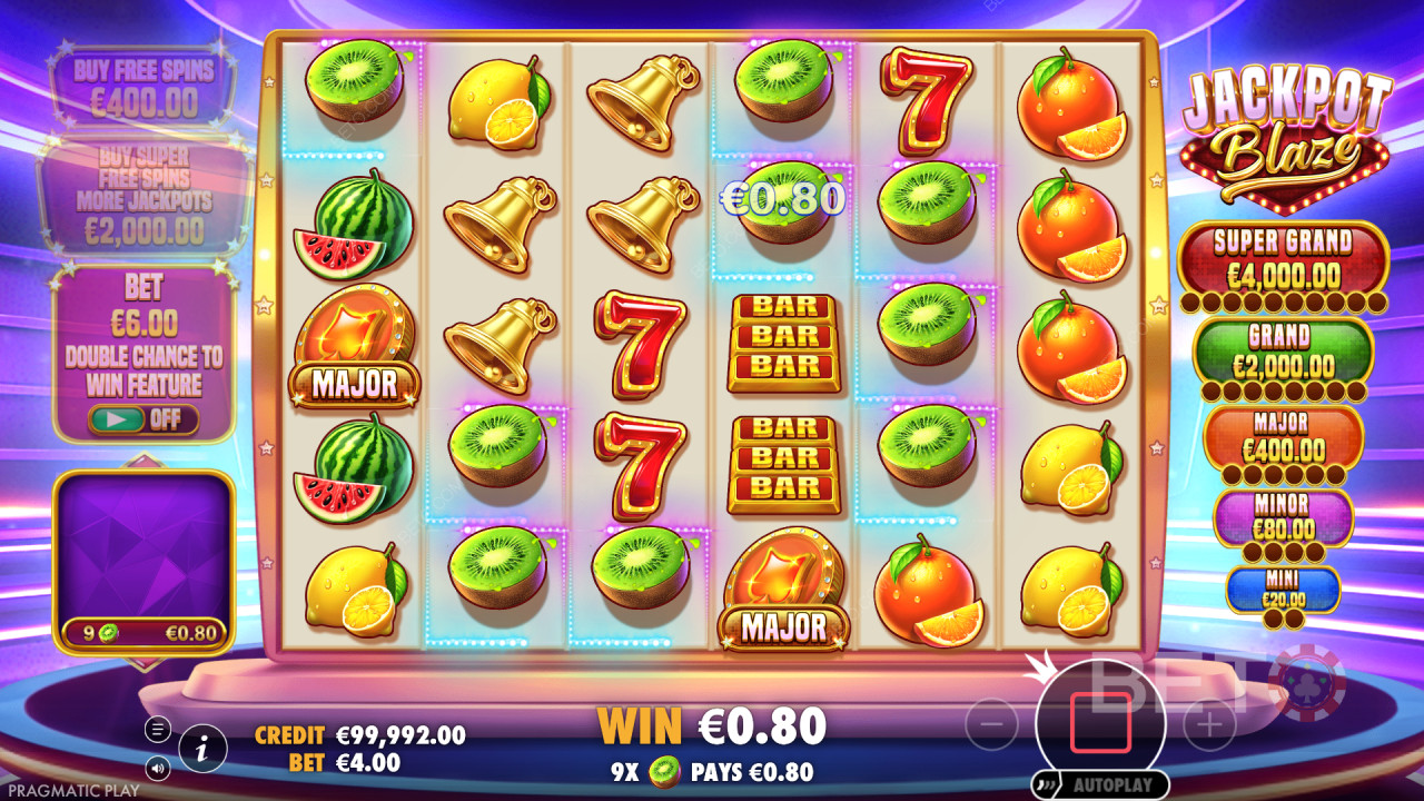 วิธีเล่นเกม Jackpot Blaze ของ Pragmatic Play