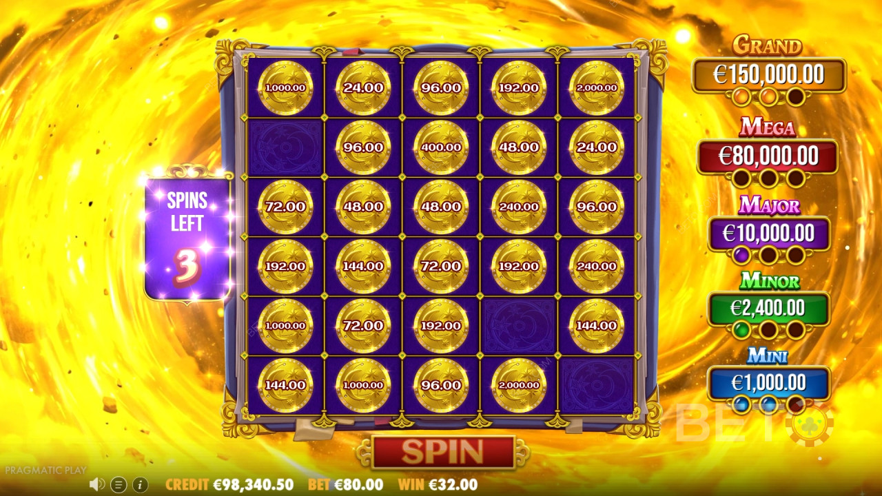บทวิจารณ์เกม Spellmaster โดย BETO Slots