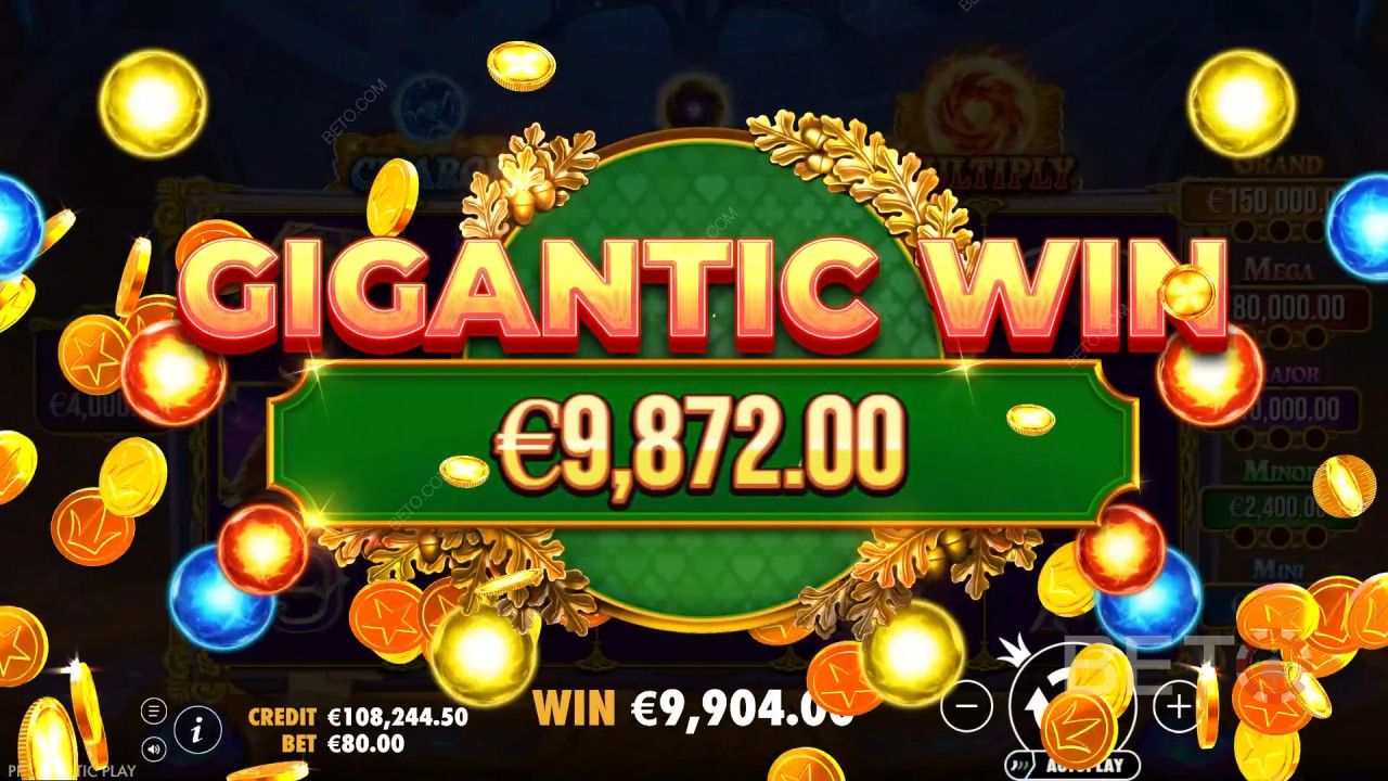 ลุ้นรับรางวัล 40,000 เท่าของเงินเดิมพันของคุณในเกมสล็อตออนไลน์ Spellmaster!