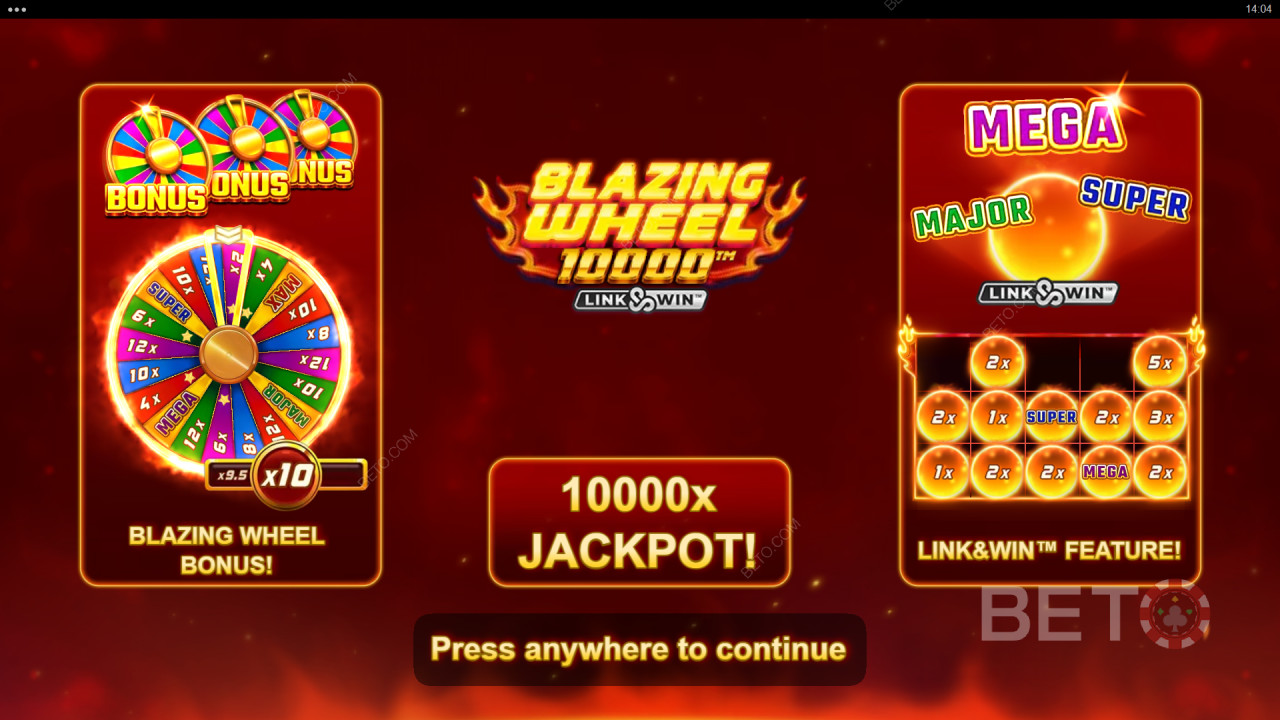 คำอธิบายฟีเจอร์พิเศษในเกม Blazing Wheel 10000 จาก Nailed It! Games