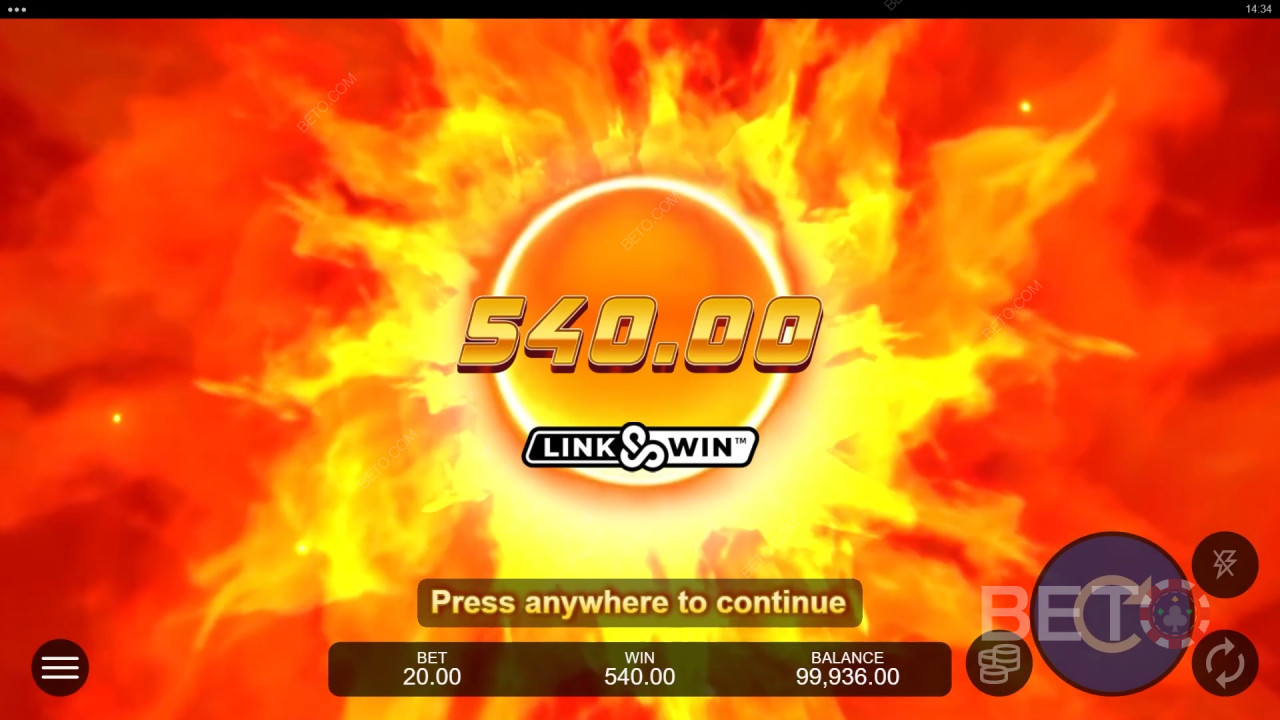 ชนะรางวัล 10,000 เท่าของเงินเดิมพันของคุณในเกมสล็อต Blazing Wheel 10000 ออนไลน์!