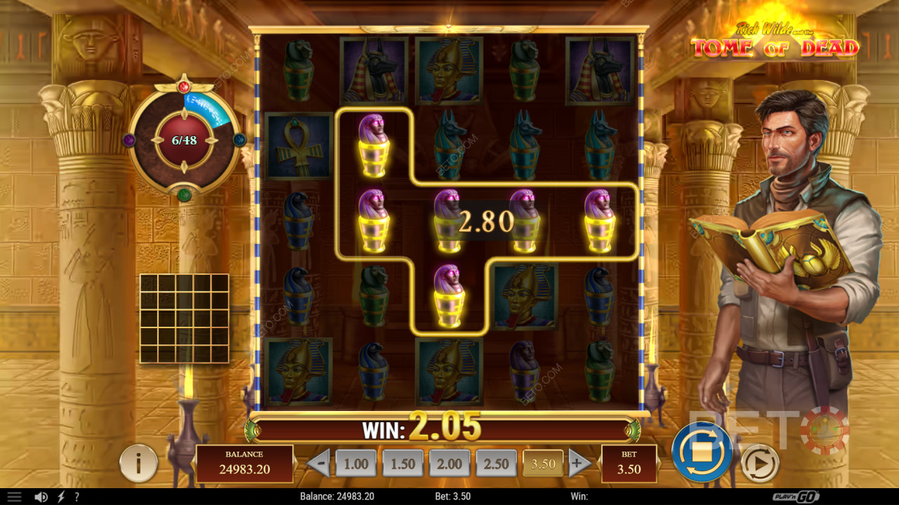 วิธีเล่นเกม Rich Wilde and the Tome of Dead บน Play