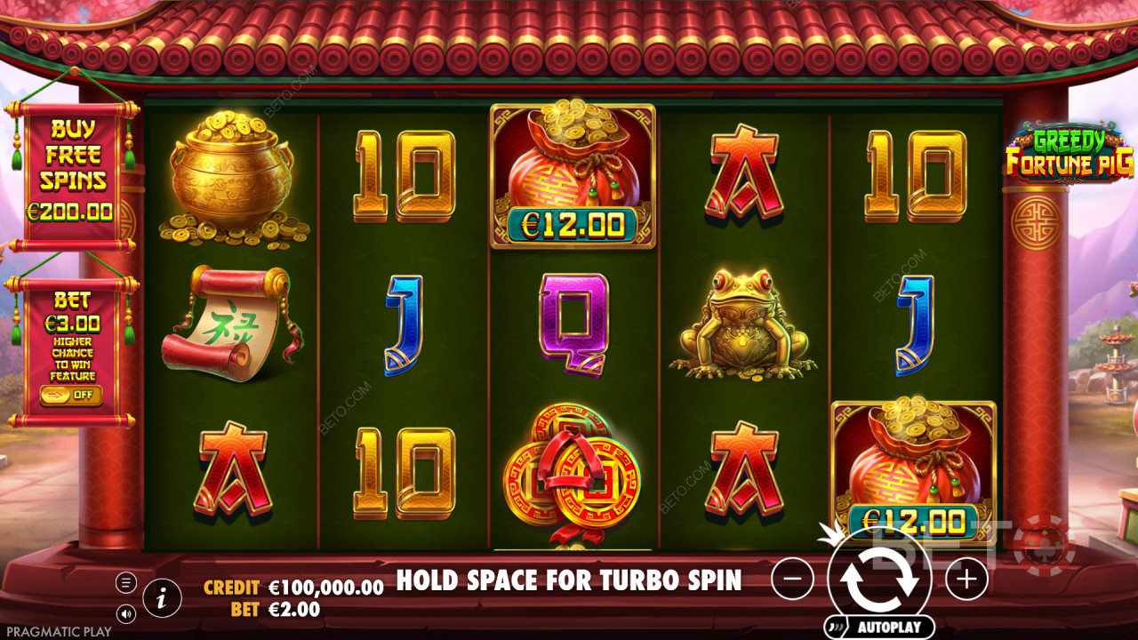 วิธีเล่นเกม Greedy Fortune Pig ของ Pragmatic Play