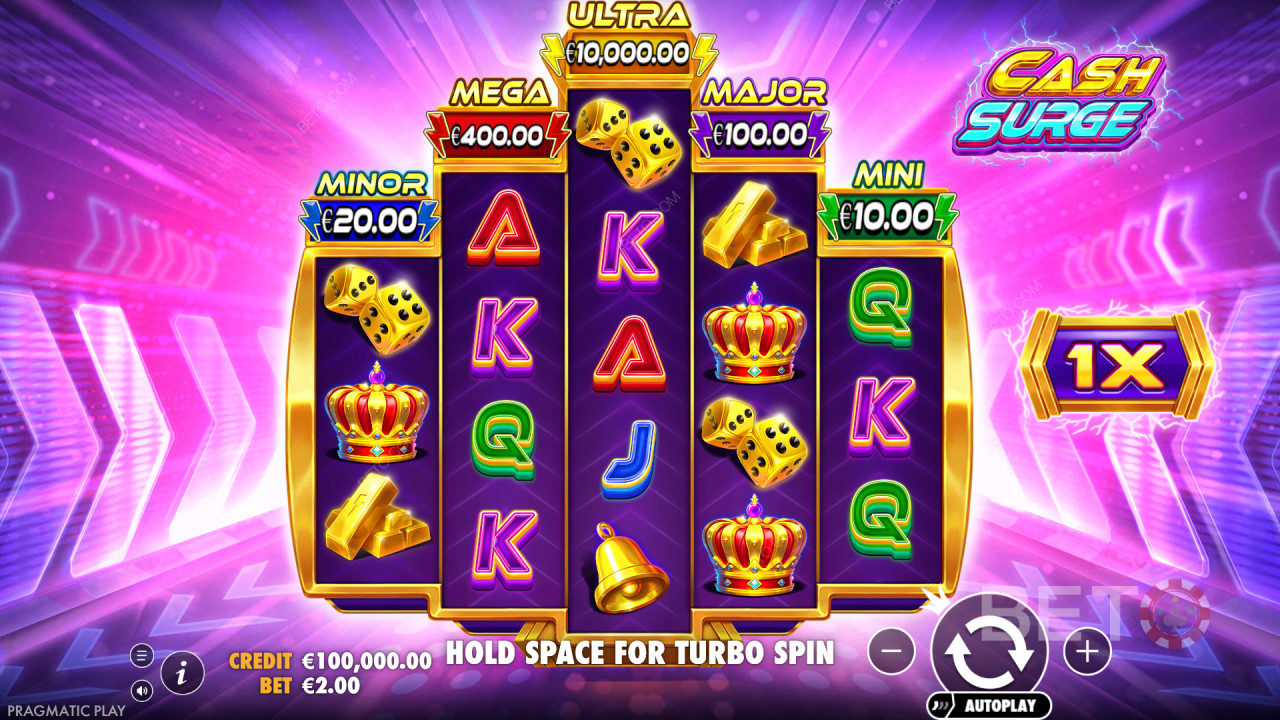 วิธีเล่นเกม Cash Surge ของ Pragmatic Play