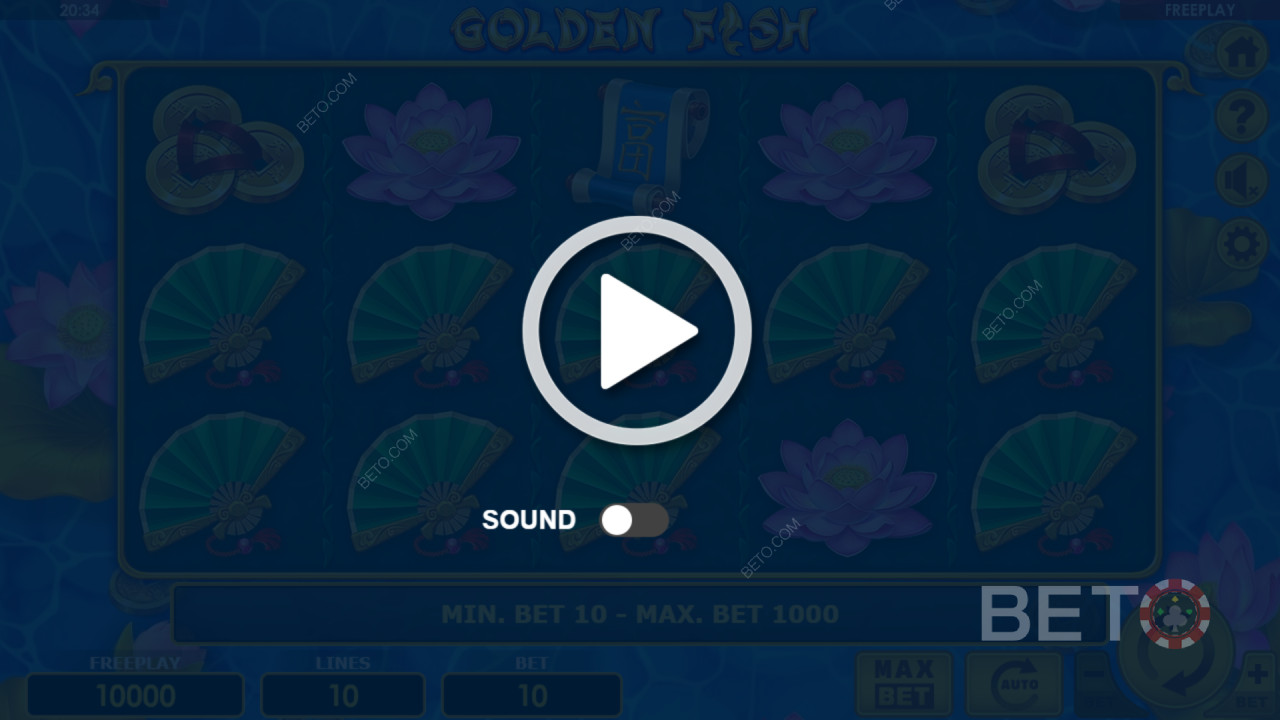 วิธีเล่นเกม Golden Fish ของ Amatic Industries