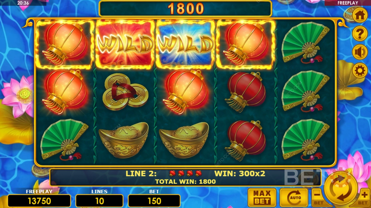ลุ้นรับรางวัล 1,000 เท่าของเงินเดิมพันของคุณในเกมสล็อต Golden Fish ออนไลน์!