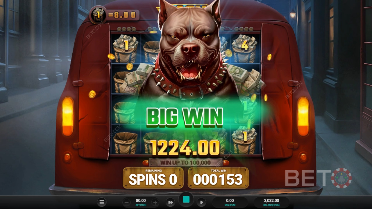 รีวิวเกม Cash in Transit โดย BETO Slots