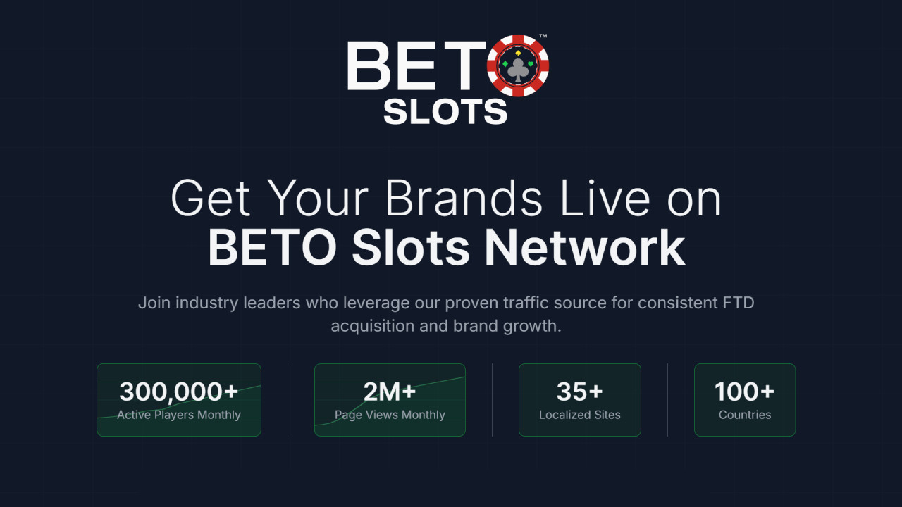 ร่วมเป็นพันธมิตรกับ BETO Slots | พันธมิตรผู้ให้บริการและพันธมิตรพันธมิตรอื่นๆ