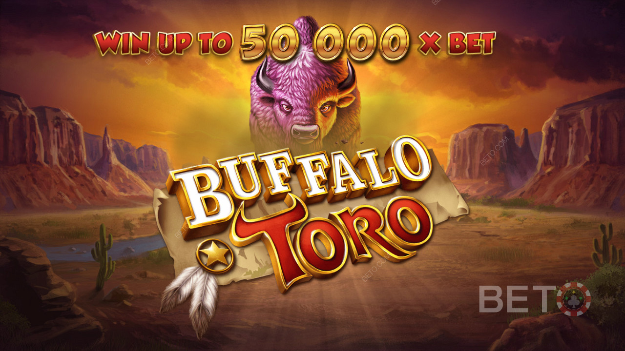 รับรางวัลมากถึง 50,000x ของเงินเดิมพันของคุณในสล็อตออนไลน์ Buffalo Toro