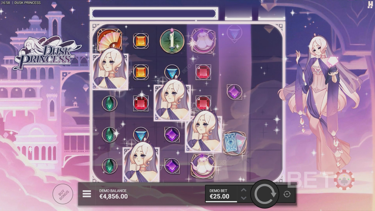 รีวิวเกม Dusk Princess โดย BETO Slots