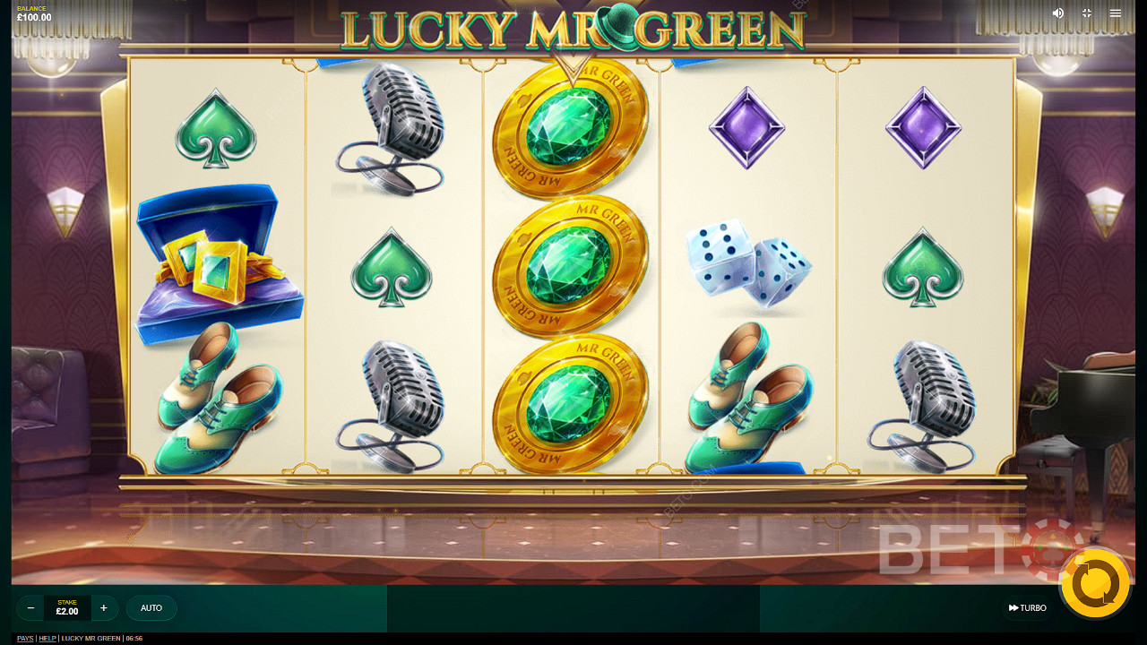 เพลิดเพลินไปกับประสบการณ์ที่ไม่เหมือนใครเกี่ยวกับธีมคลาสสิกในสล็อตวิดีโอ Lucky Mr Green