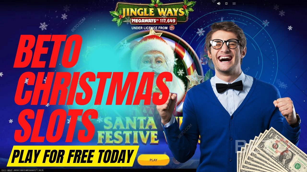BETO Christmas Slots - เล่นฟรีโดยไม่ต้องดาวน์โหลด