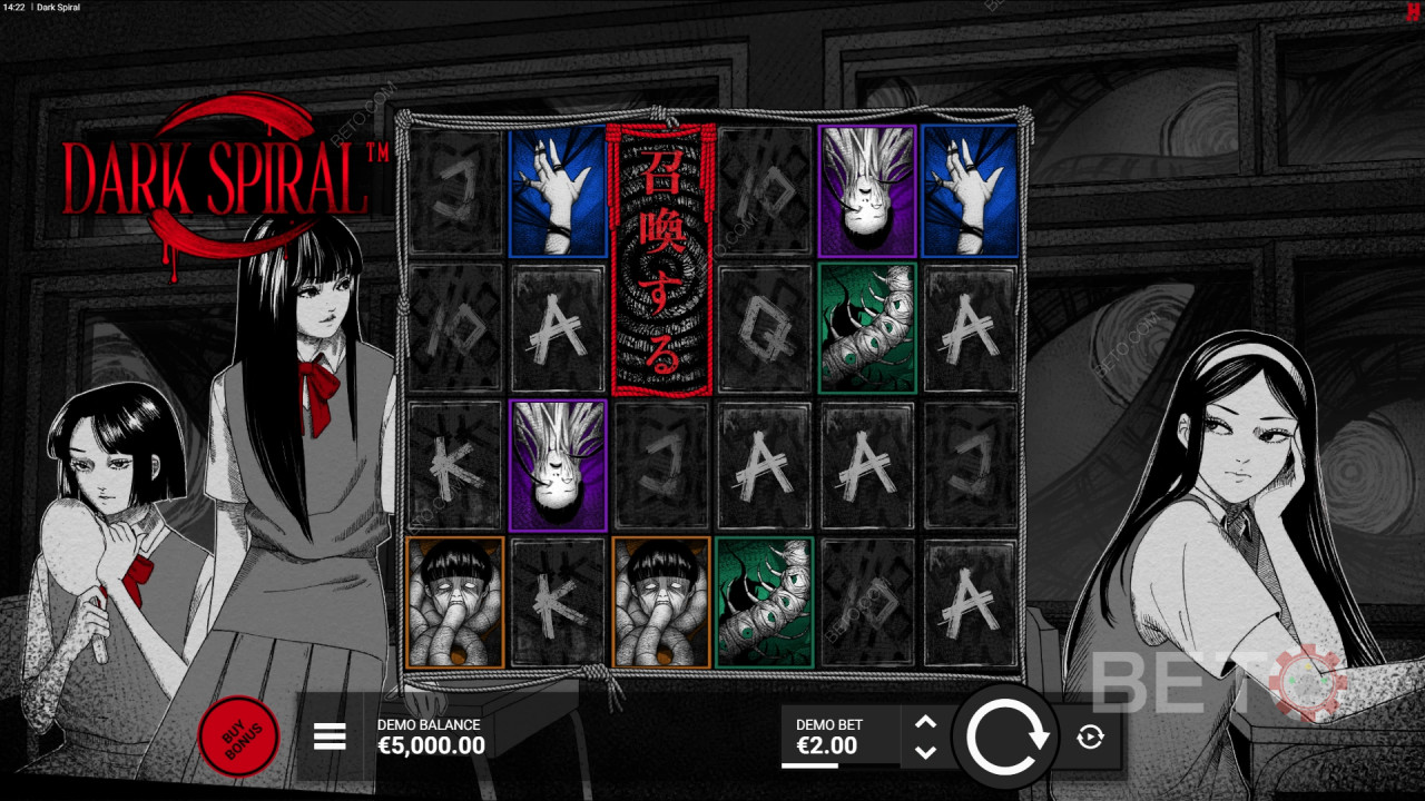 รีวิวเกม Dark Spiral โดย BETO Slots