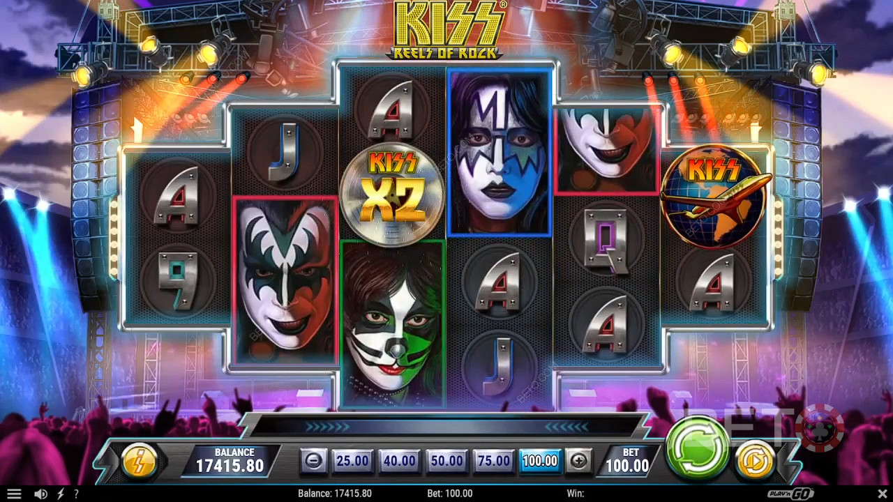 KISS Reels of Rock เล่นฟรี
