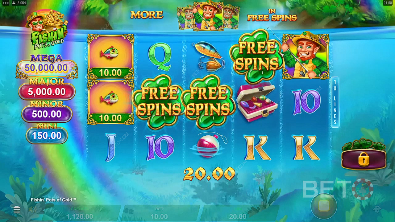 Fishin' Pots Of Gold เล่นฟรี