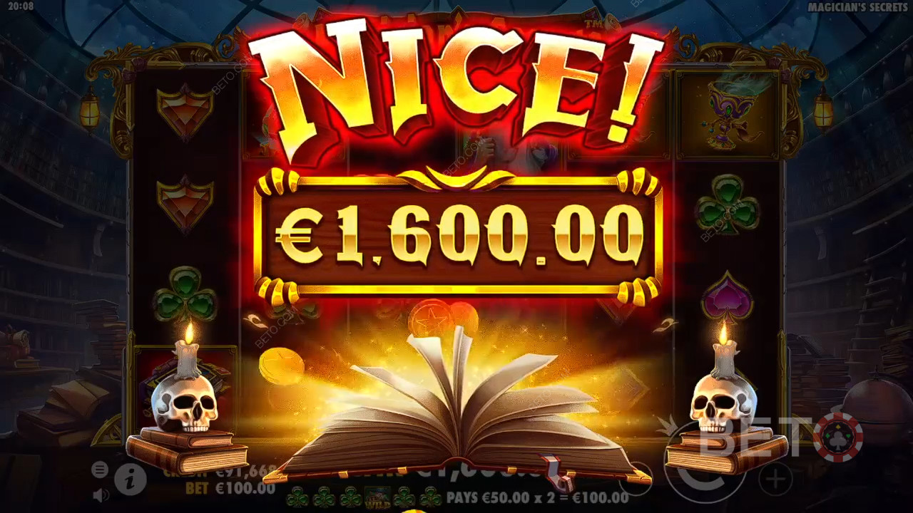 รับรางวัล 5,000 เท่าของเดิมพันของคุณในสล็อตออนไลน์ Magician