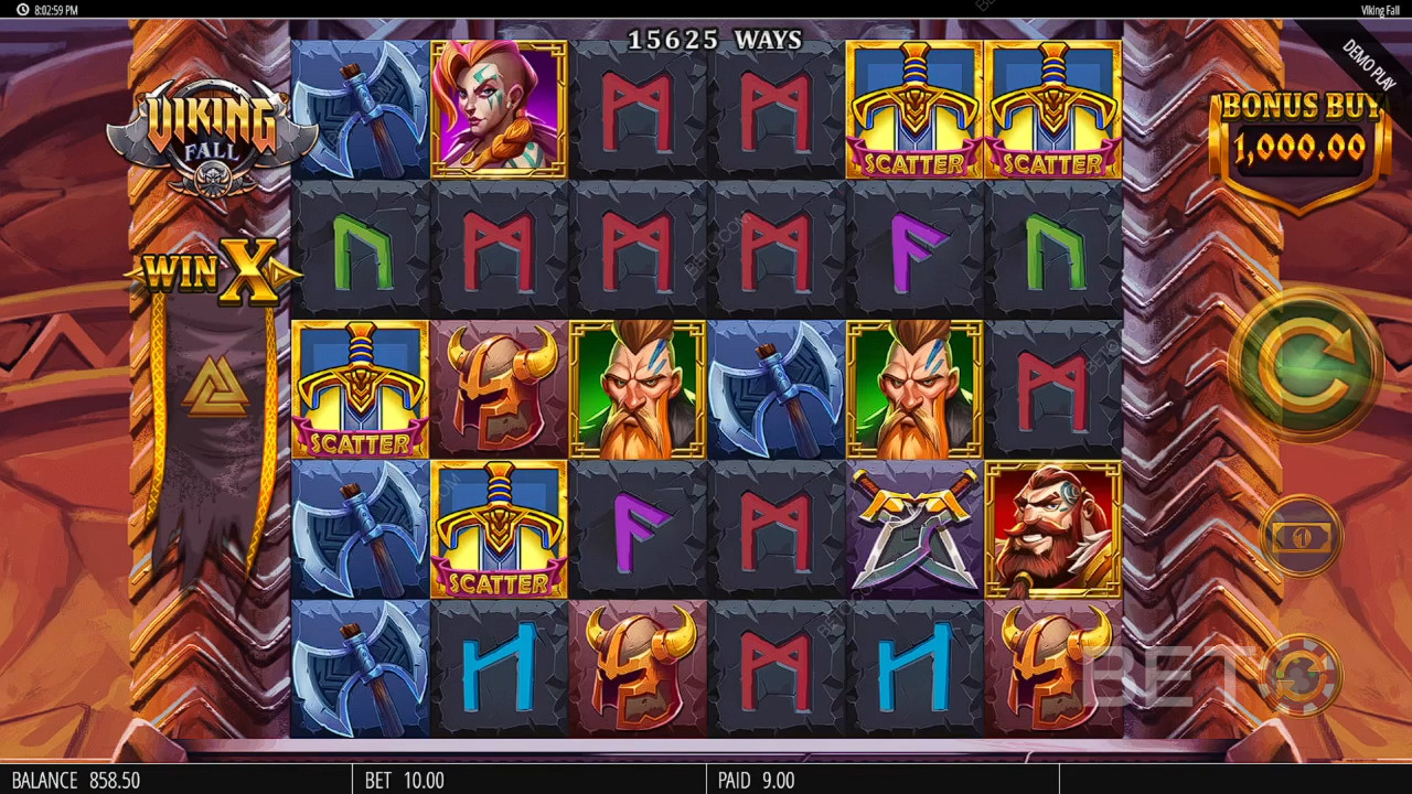 รีวิว Viking Fall โดย BETO Slots