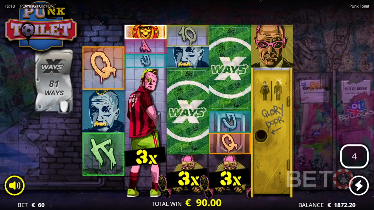 รีวิว Punk Toilet โดย BETO Slots