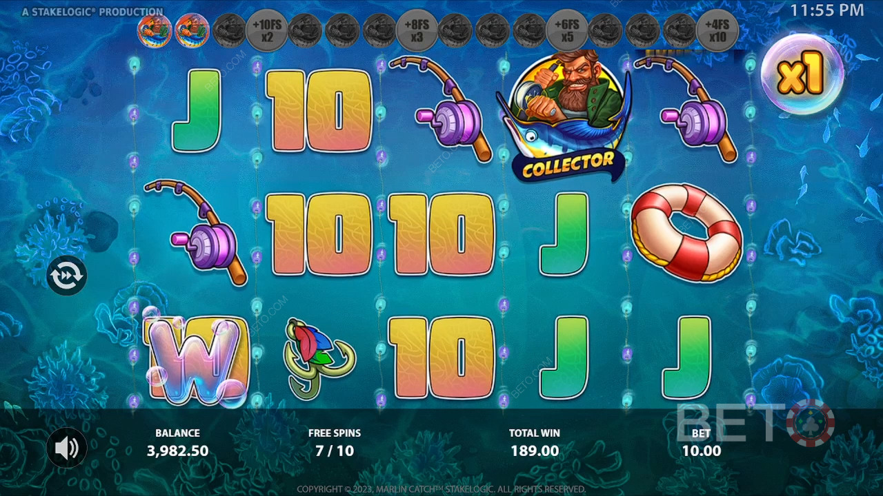 รีวิว Marlin Catch โดย BETO Slots