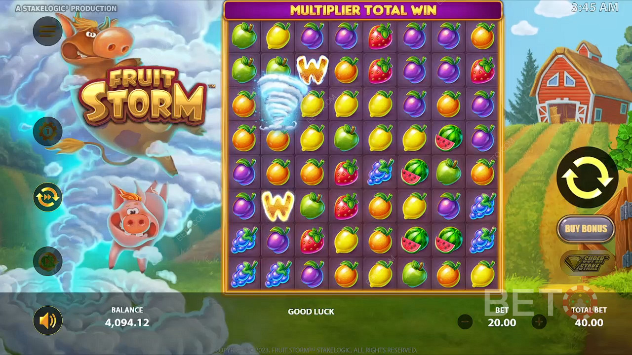 Fruit Storm (StakeLogic) เล่นฟรี