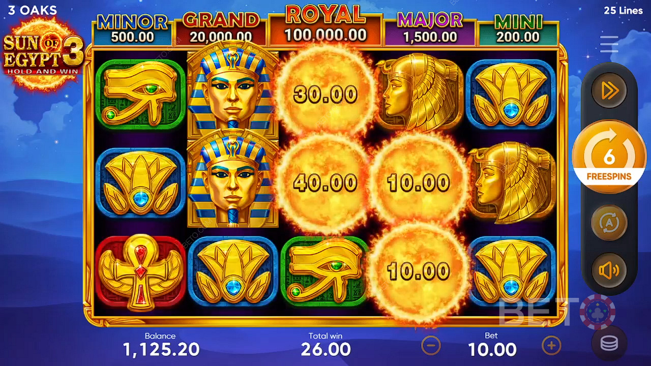 Sun of Egypt 3 เล่นฟรี