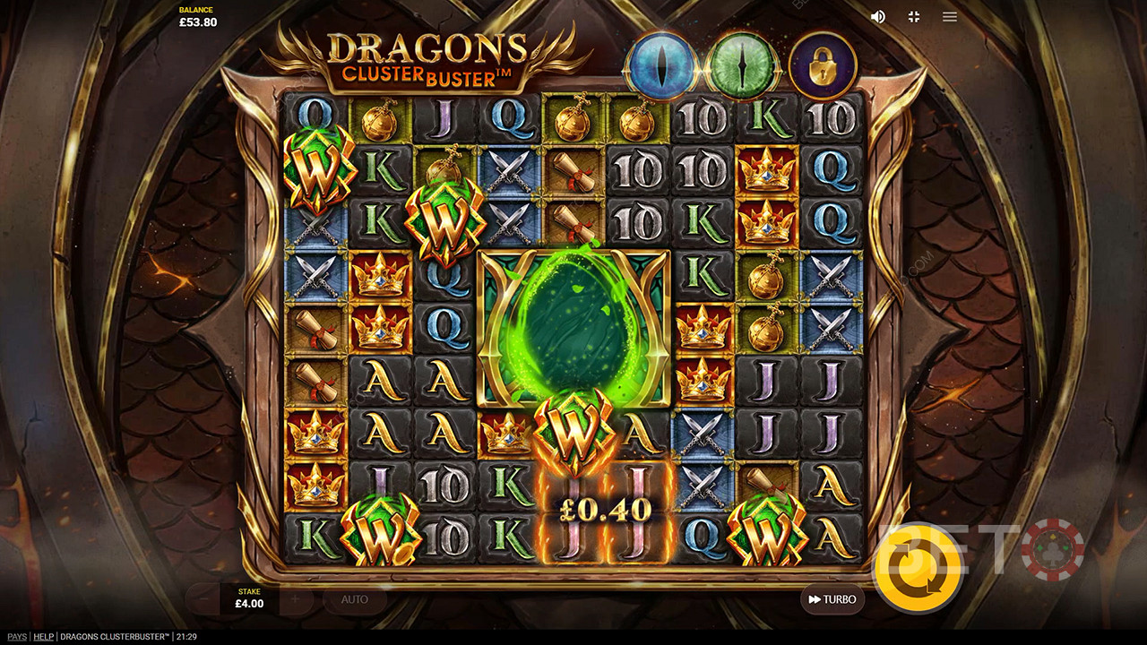 Dragons Clusterbuster เล่นฟรี