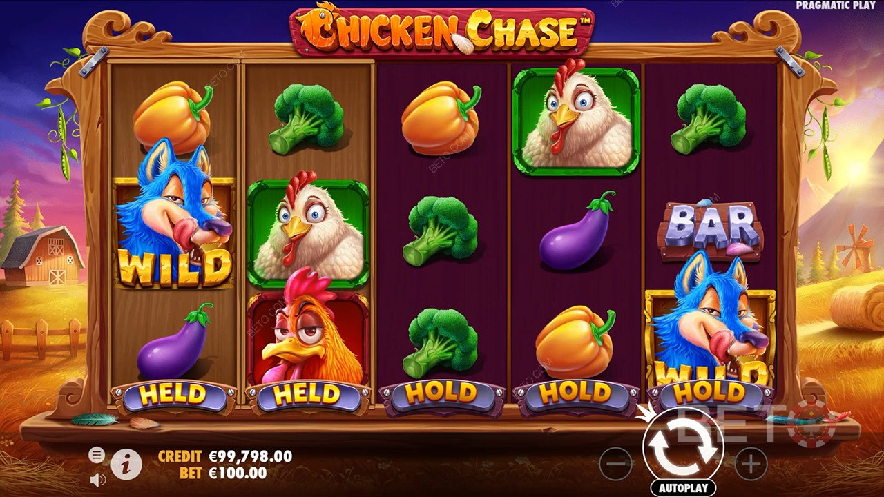 วิธีเล่น Chicken Chase ของ Pragmatic Play