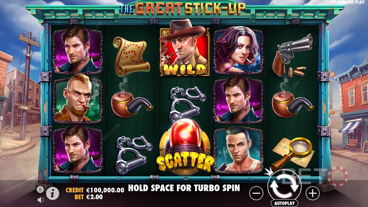 รีวิว Stick-Up ที่ยอดเยี่ยมโดย BETO Slots
