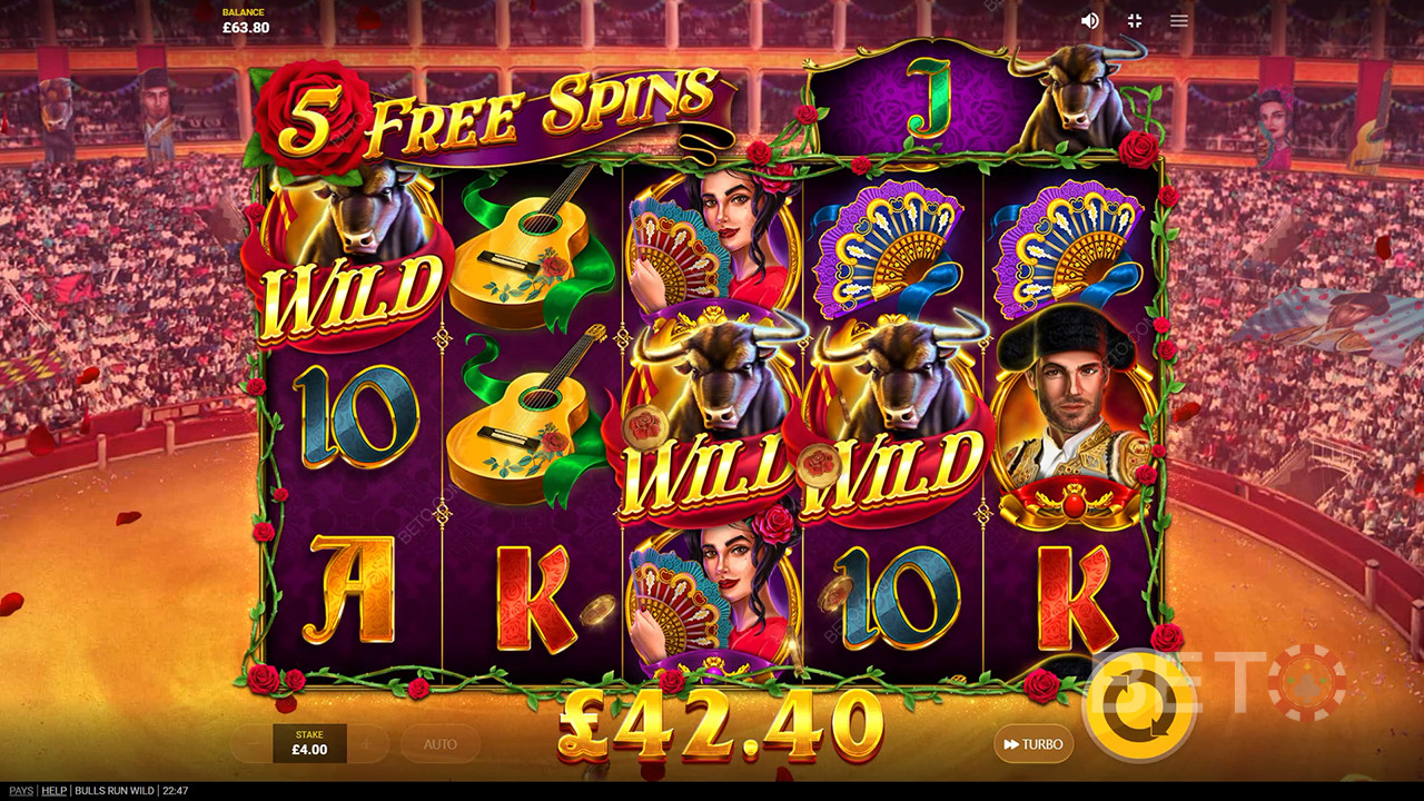 รีวิว Bulls Run Wild โดย BETO Slots