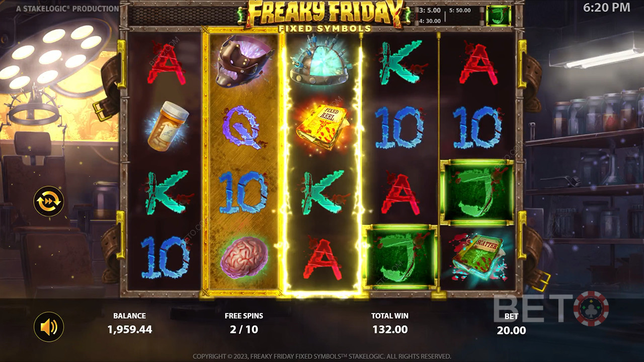 รีวิว Freaky Friday Fixed Symbols โดย BETO Slots