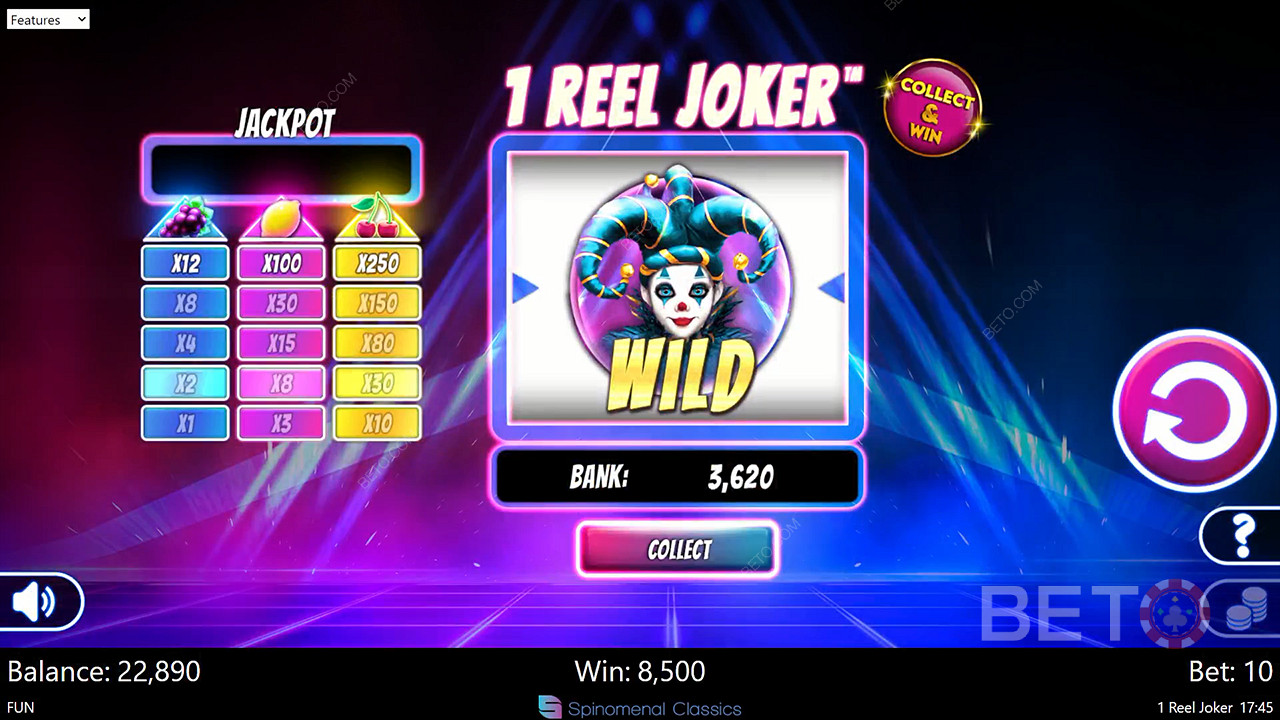 1 Reel Joker เล่นฟรี